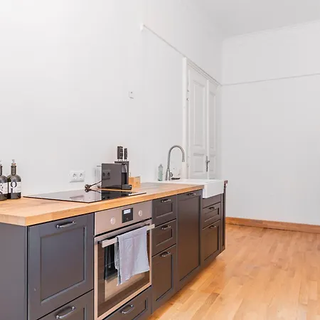 Апартаменты Alpena Homes, Zentrum, Domblick, Kueche