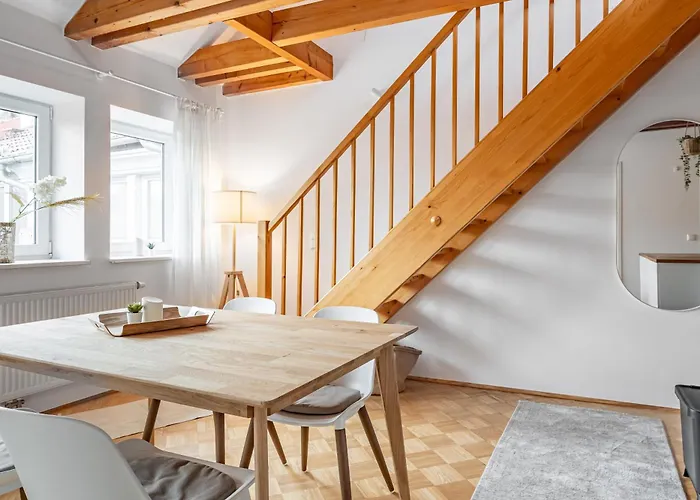 Alpena Homes, Zentrum, Domblick, Kueche Linz